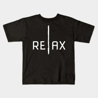 Serene Elegance: Relax in White Kids T-Shirt